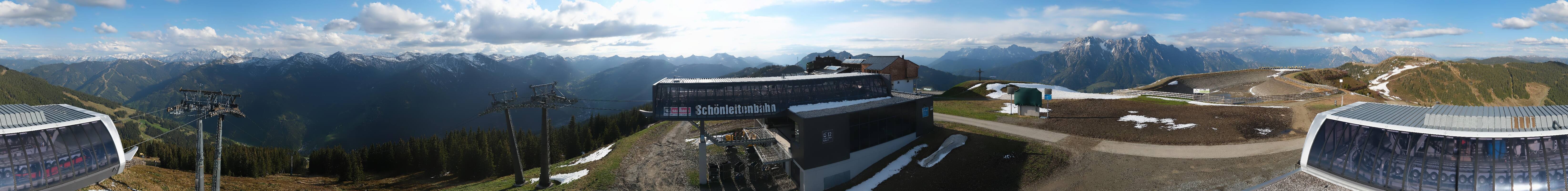 Archiv Foto Webcam Wildenkarkogel bei Saalbach