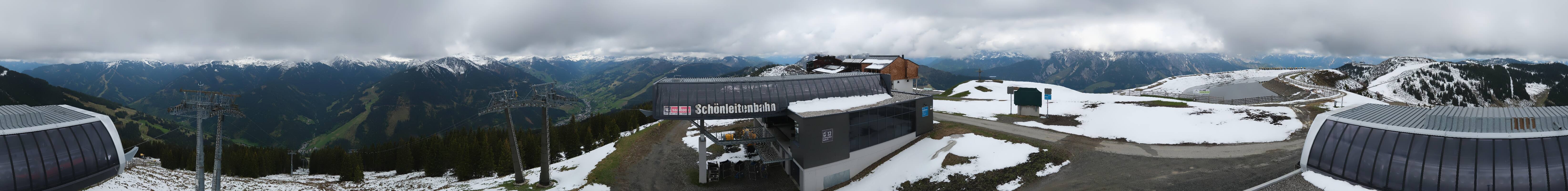 Archiv Foto Webcam Wildenkarkogel bei Saalbach