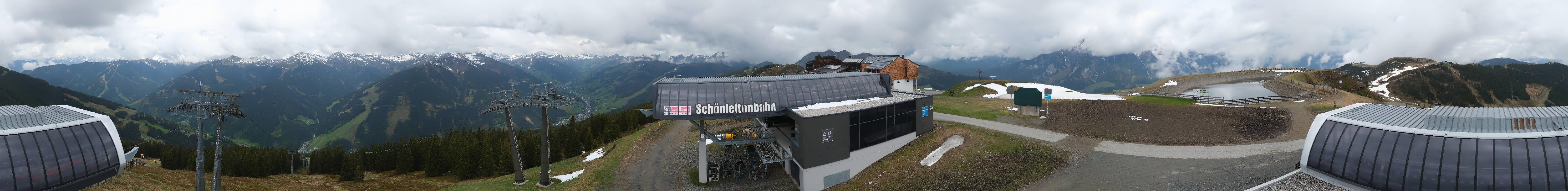 Archiv Foto Webcam Wildenkarkogel bei Saalbach