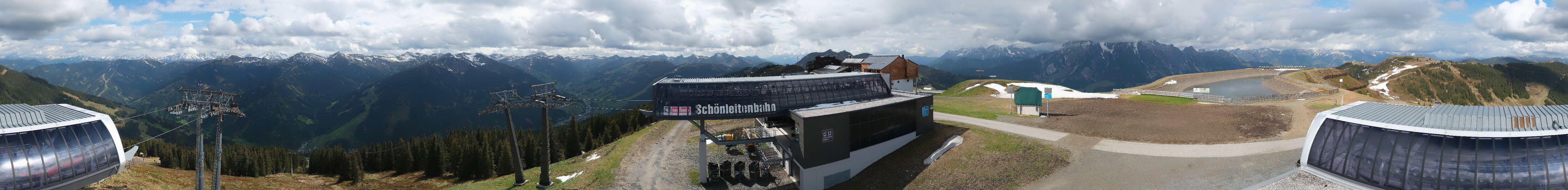 Archiv Foto Webcam Wildenkarkogel bei Saalbach
