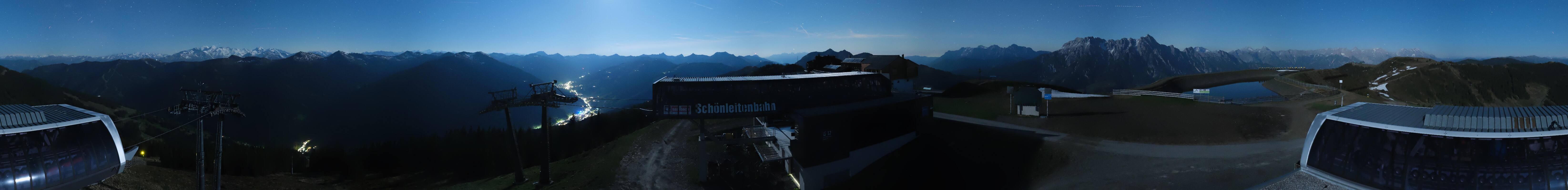 Archiv Foto Webcam Wildenkarkogel bei Saalbach