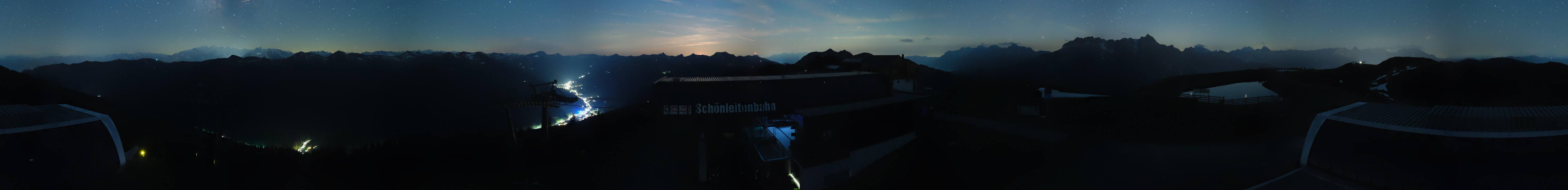 Archiv Foto Webcam Wildenkarkogel bei Saalbach