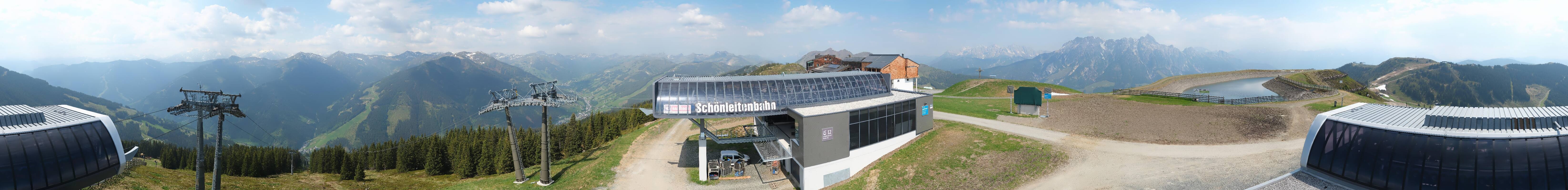Archiv Foto Webcam Wildenkarkogel bei Saalbach