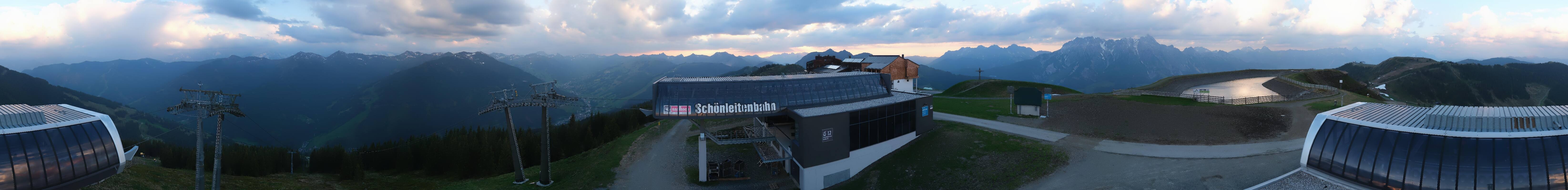 Archiv Foto Webcam Wildenkarkogel bei Saalbach
