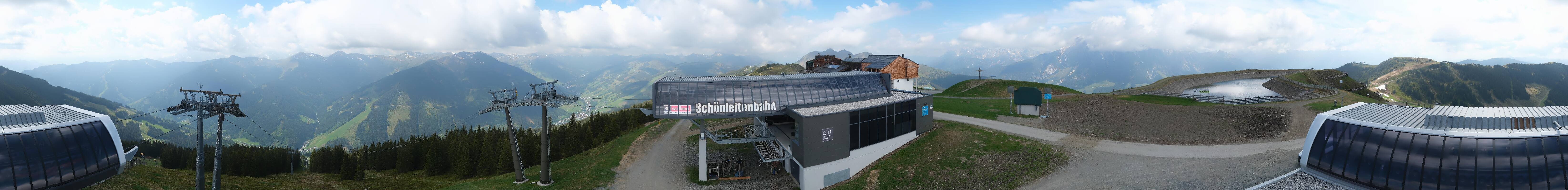 Archiv Foto Webcam Wildenkarkogel bei Saalbach