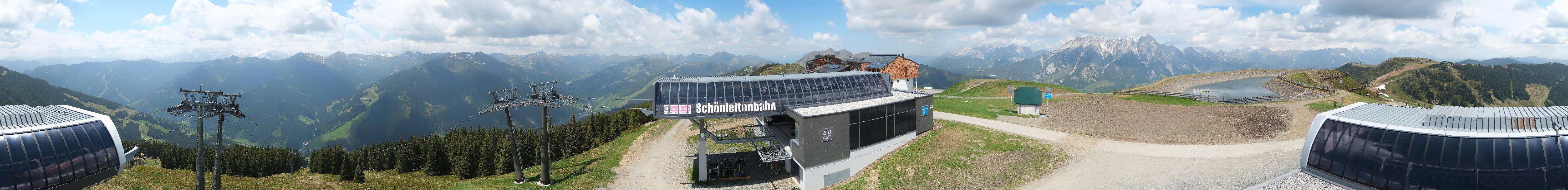 Archiv Foto Webcam Wildenkarkogel bei Saalbach