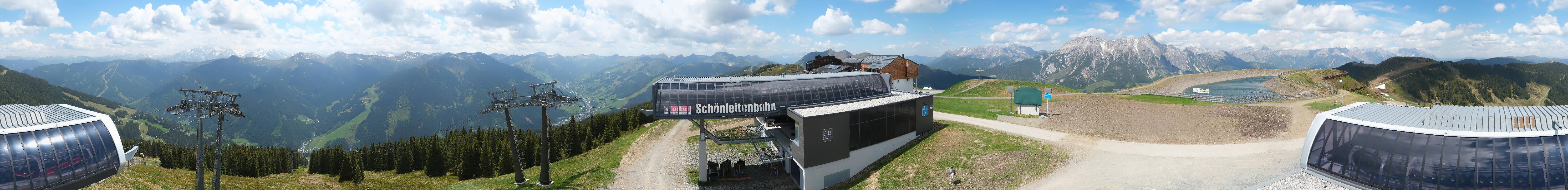 Archiv Foto Webcam Wildenkarkogel bei Saalbach