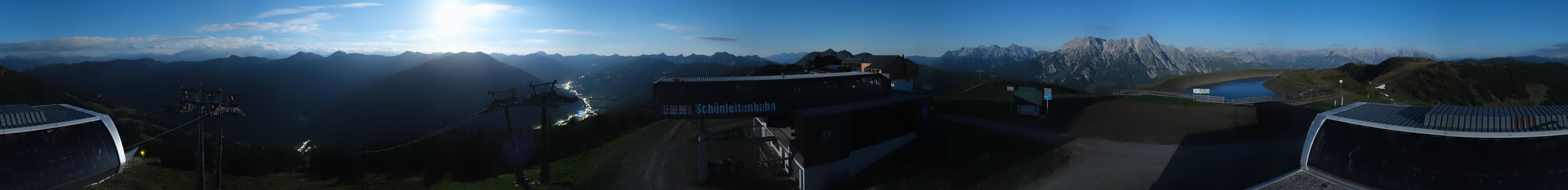 Archiv Foto Webcam Wildenkarkogel bei Saalbach