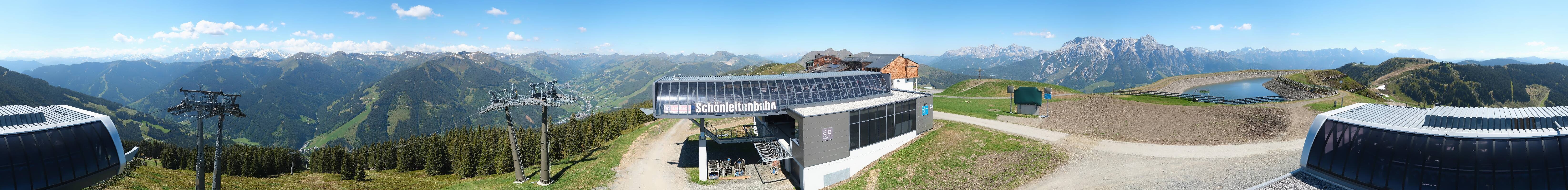 Archiv Foto Webcam Wildenkarkogel bei Saalbach