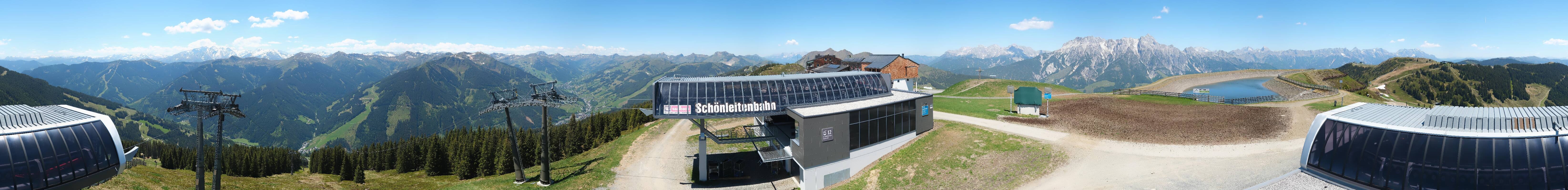 Archiv Foto Webcam Wildenkarkogel bei Saalbach