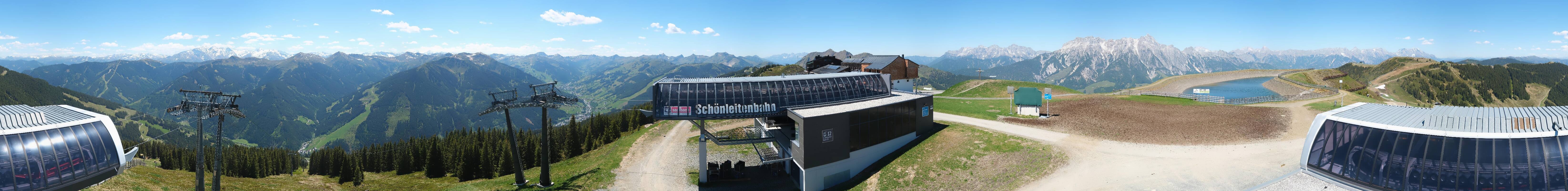 Archiv Foto Webcam Wildenkarkogel bei Saalbach