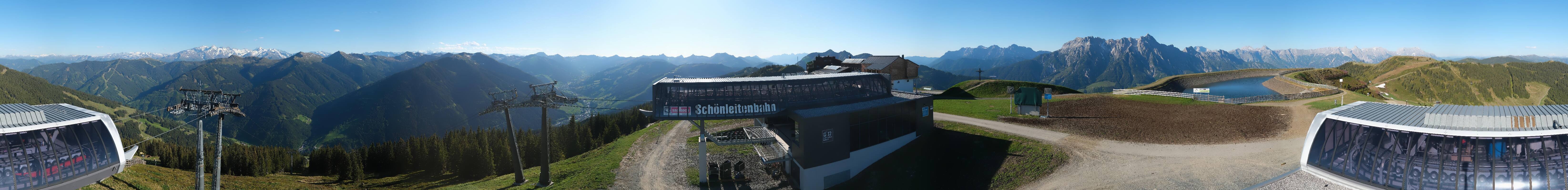 Archiv Foto Webcam Wildenkarkogel bei Saalbach