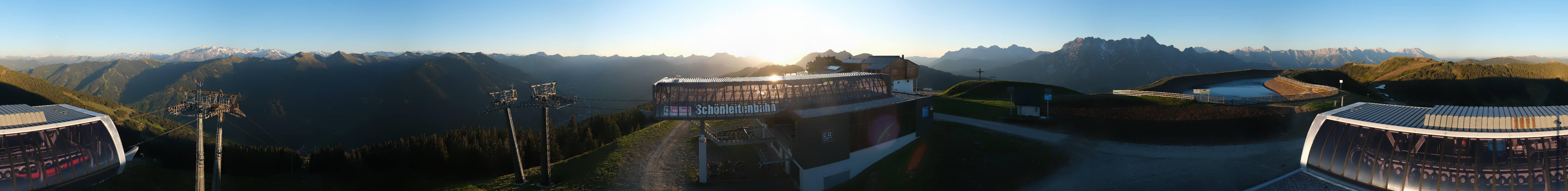 Archived image Webcam Wildenkarkogel (Saalbach)