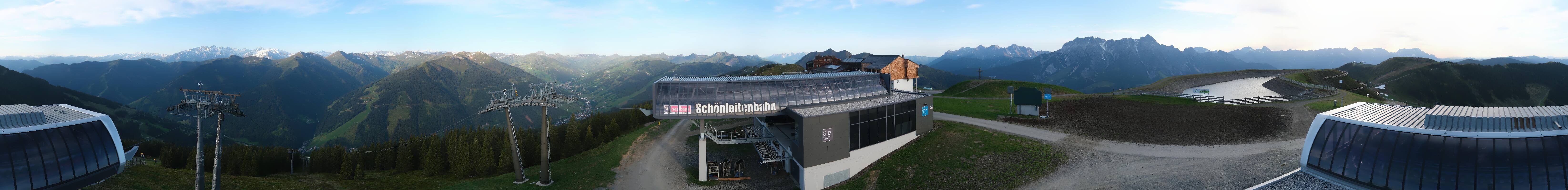 Archived image Webcam Wildenkarkogel (Saalbach)