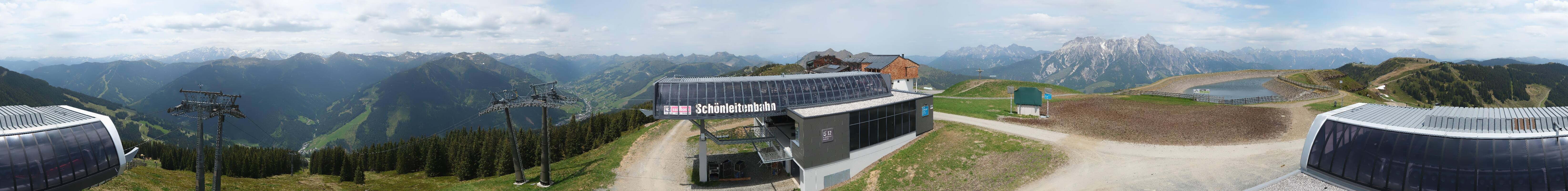 Archived image Webcam Wildenkarkogel (Saalbach)