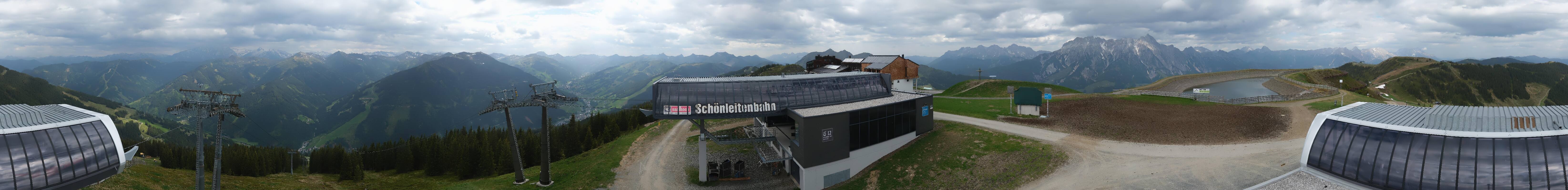 Archived image Webcam Wildenkarkogel (Saalbach)