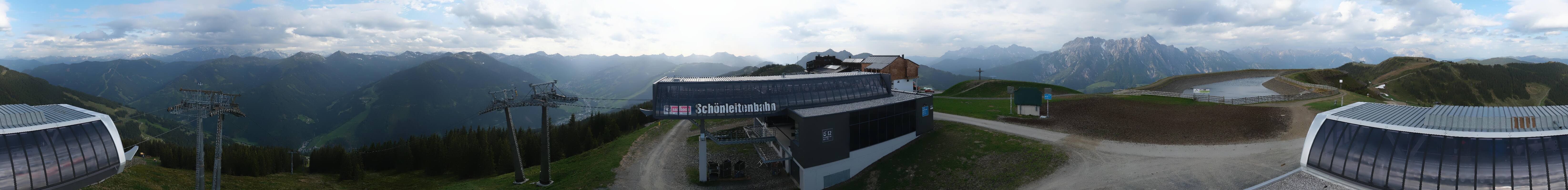 Archived image Webcam Wildenkarkogel (Saalbach)