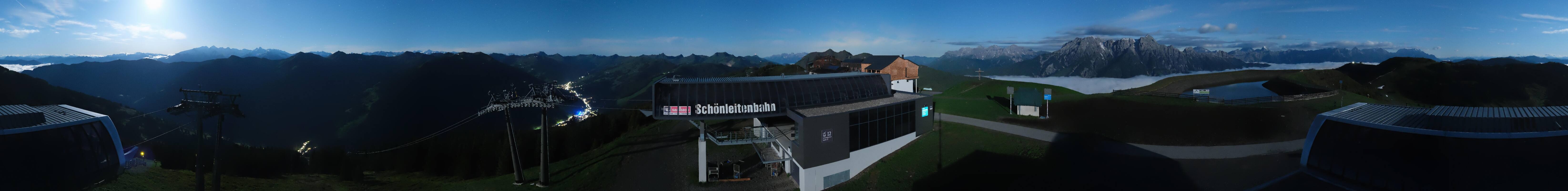 Archiv Foto Webcam Wildenkarkogel bei Saalbach