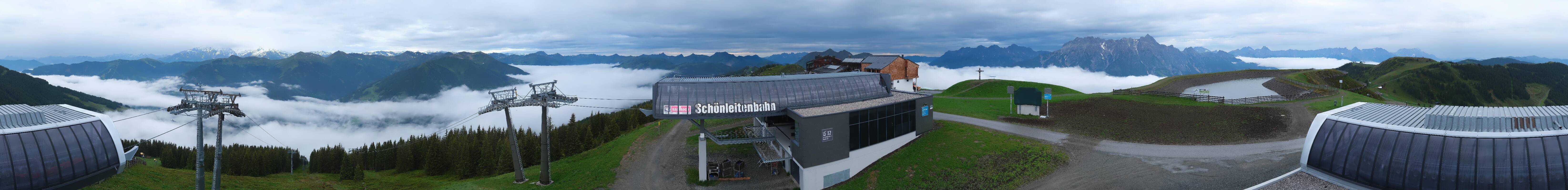 Archiv Foto Webcam Wildenkarkogel bei Saalbach