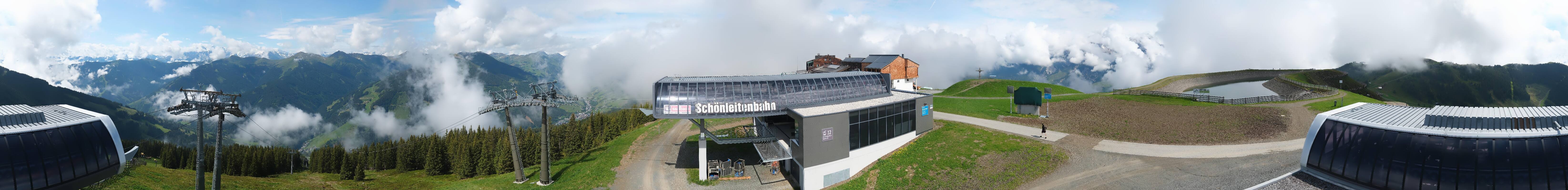 Archiv Foto Webcam Wildenkarkogel bei Saalbach