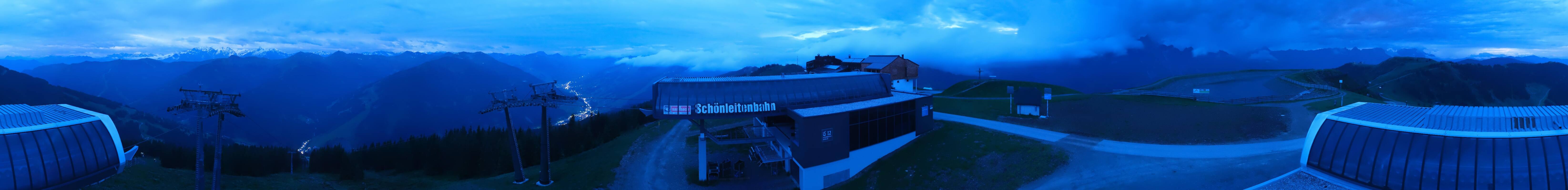 Archived image Webcam Wildenkarkogel (Saalbach)