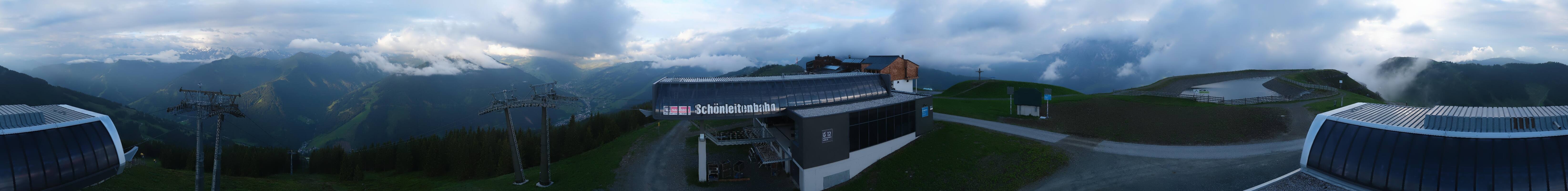 Archived image Webcam Wildenkarkogel (Saalbach)