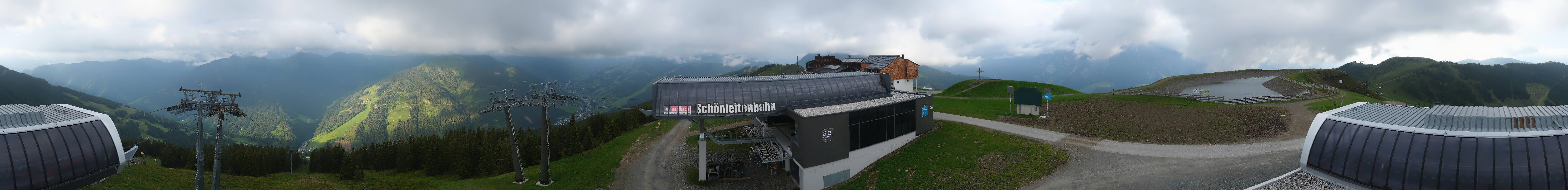 Archived image Webcam Wildenkarkogel (Saalbach)