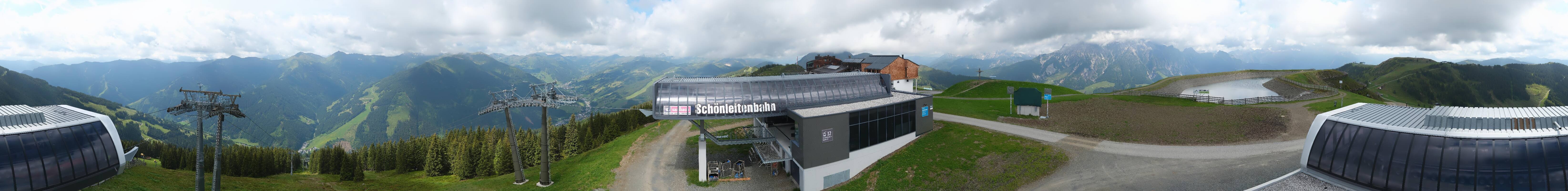 Archived image Webcam Wildenkarkogel (Saalbach)