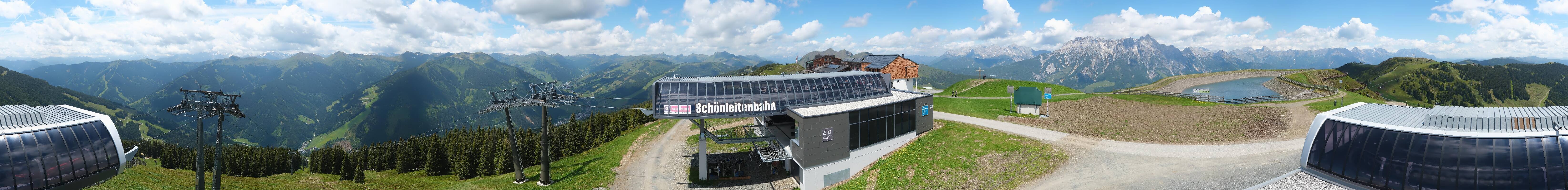 Archived image Webcam Wildenkarkogel (Saalbach)