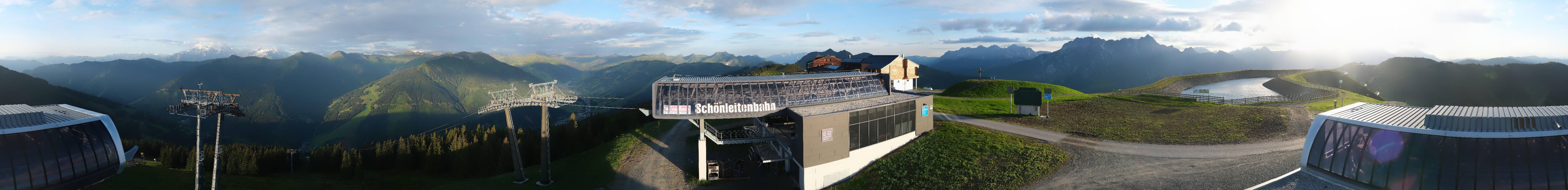 Archiv Foto Webcam Wildenkarkogel bei Saalbach