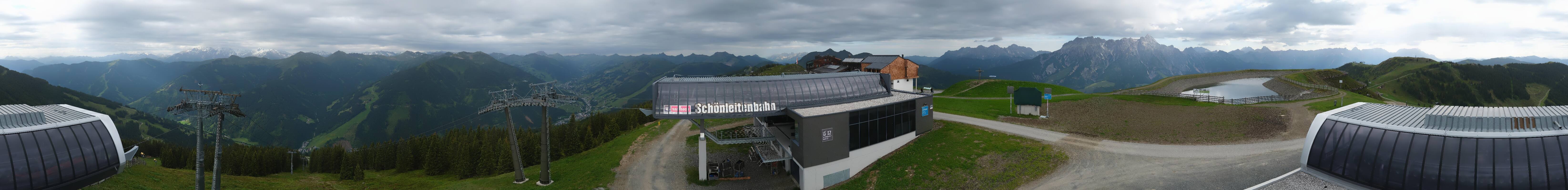 Archiv Foto Webcam Wildenkarkogel bei Saalbach
