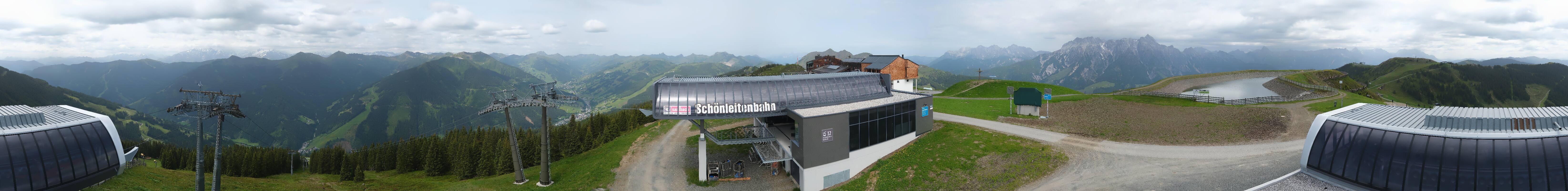 Archiv Foto Webcam Wildenkarkogel bei Saalbach