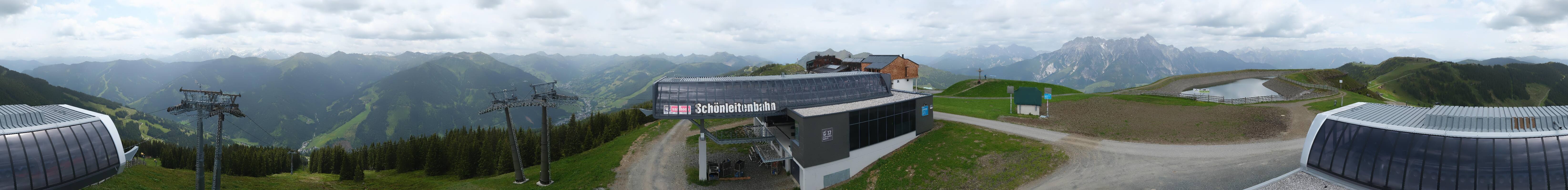 Archiv Foto Webcam Wildenkarkogel bei Saalbach
