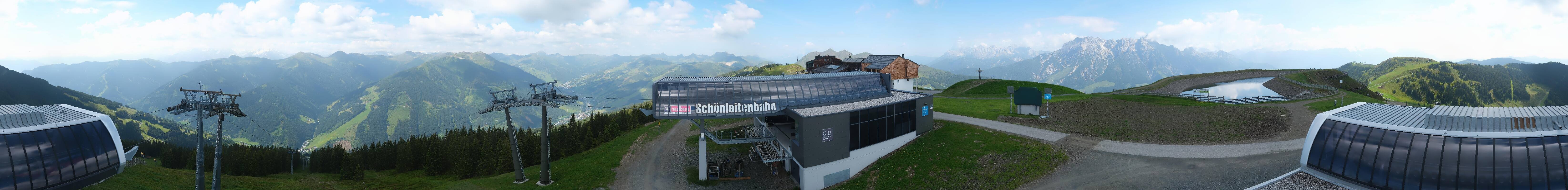 Archived image Webcam Wildenkarkogel (Saalbach)