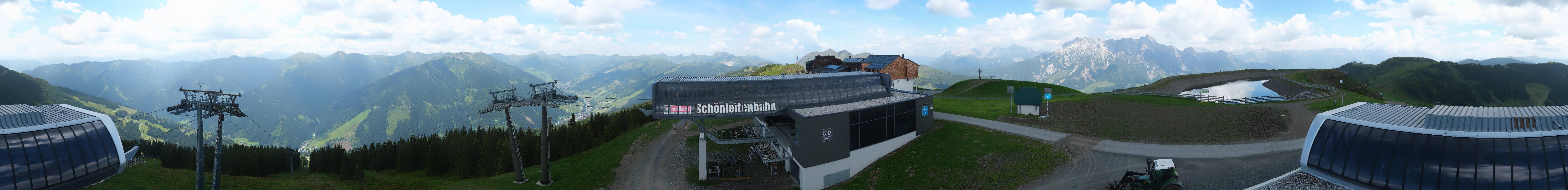 Archived image Webcam Wildenkarkogel (Saalbach)