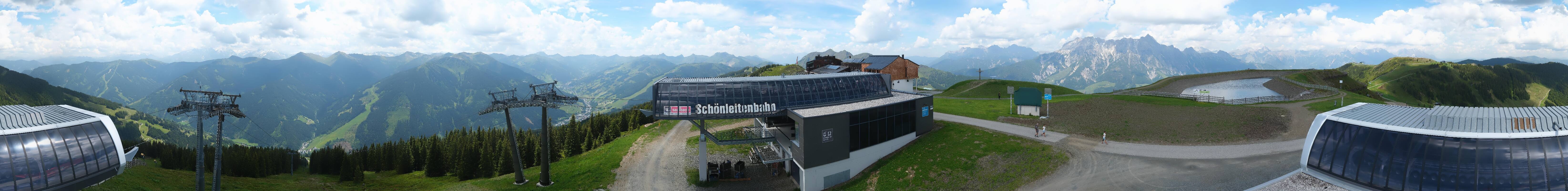 Archived image Webcam Wildenkarkogel (Saalbach)