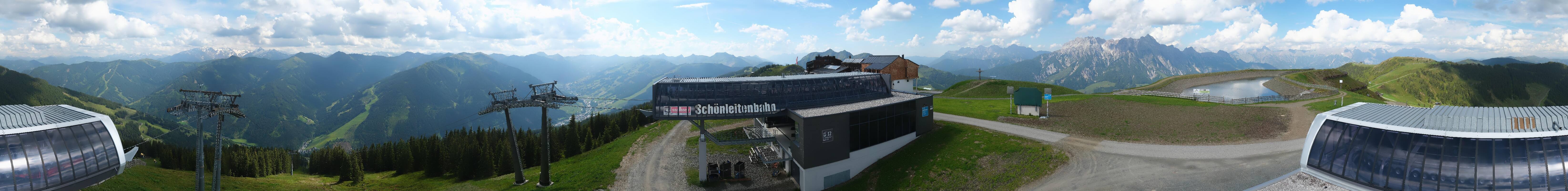 Archived image Webcam Wildenkarkogel (Saalbach)