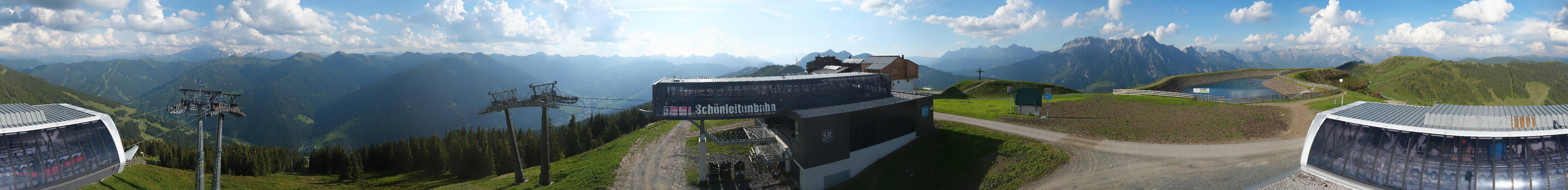 Archived image Webcam Wildenkarkogel (Saalbach)