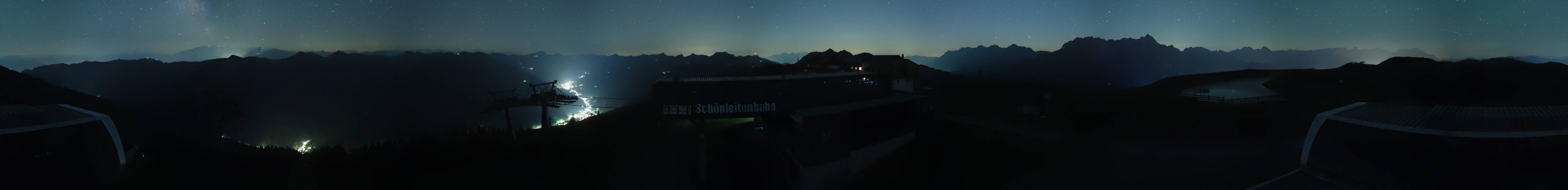 Archived image Webcam Wildenkarkogel (Saalbach)