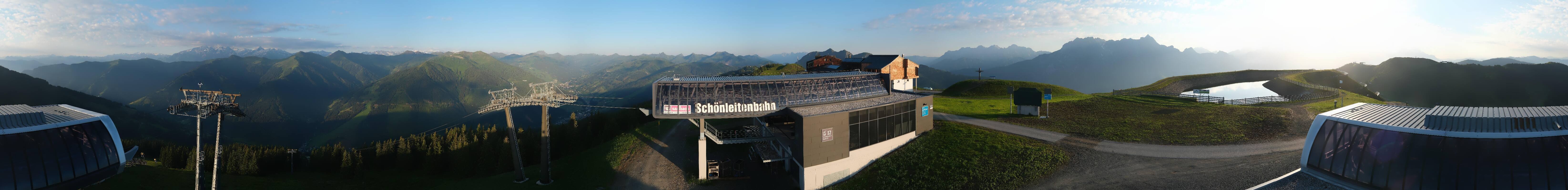 Archiv Foto Webcam Wildenkarkogel bei Saalbach