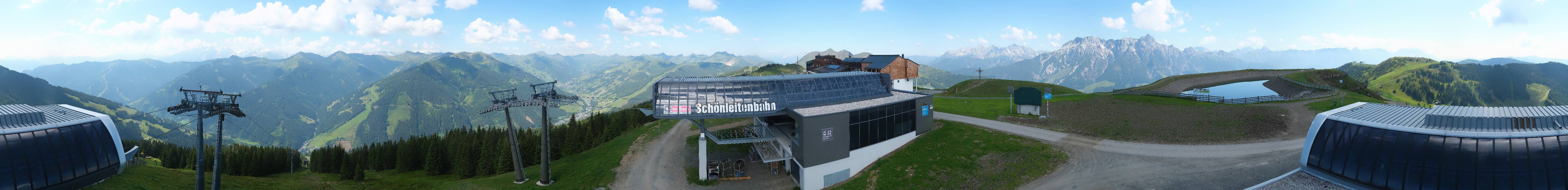 Archiv Foto Webcam Wildenkarkogel bei Saalbach