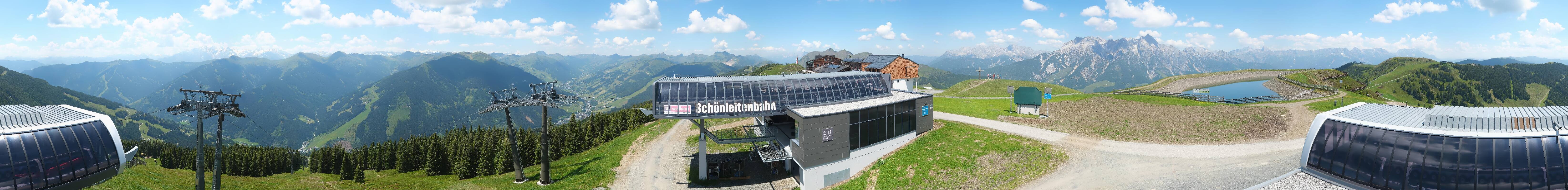 Archiv Foto Webcam Wildenkarkogel bei Saalbach