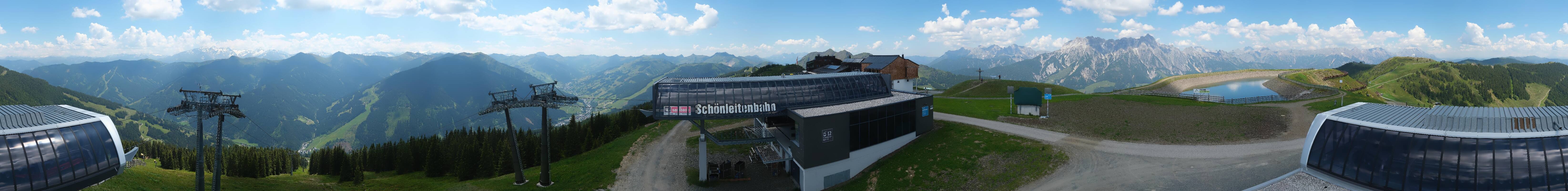 Archiv Foto Webcam Wildenkarkogel bei Saalbach