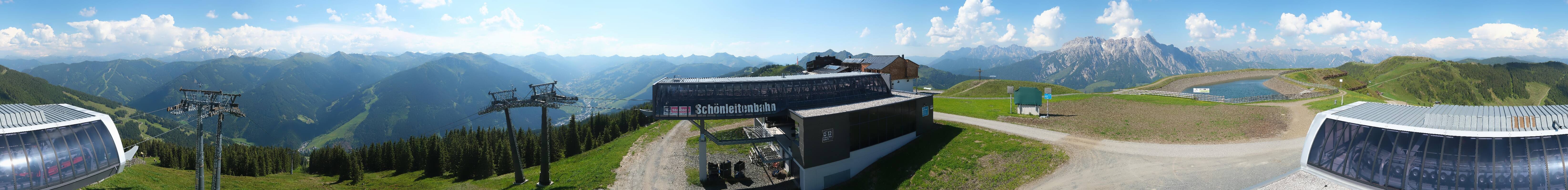 Archiv Foto Webcam Wildenkarkogel bei Saalbach