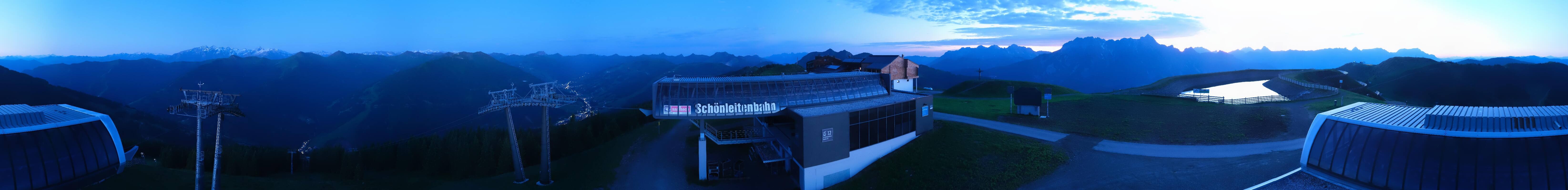 Archiv Foto Webcam Wildenkarkogel bei Saalbach