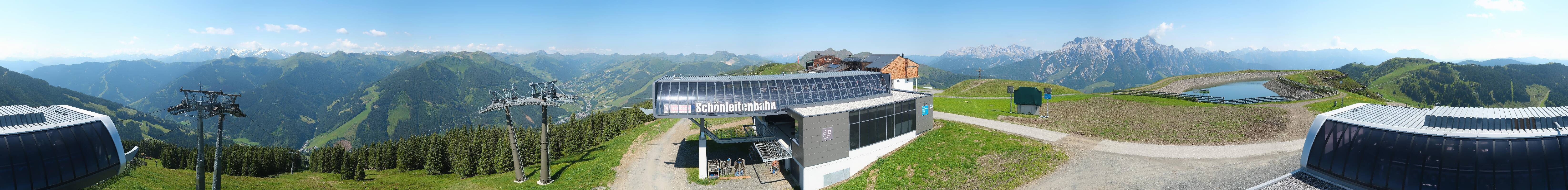 Archiv Foto Webcam Wildenkarkogel bei Saalbach