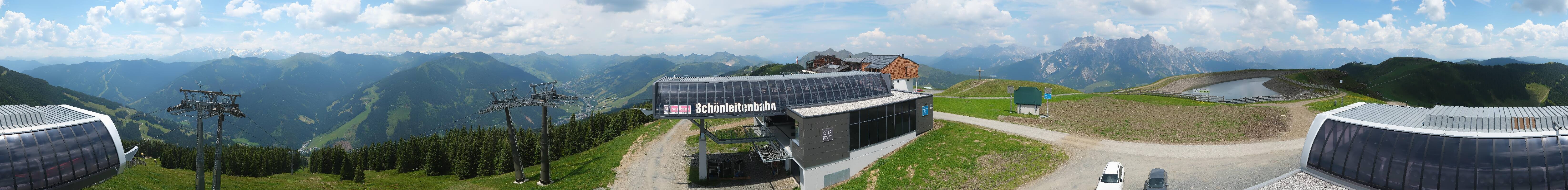Archiv Foto Webcam Wildenkarkogel bei Saalbach