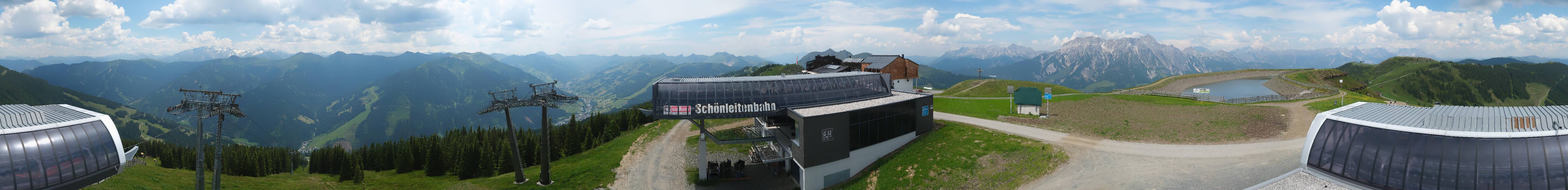 Archiv Foto Webcam Wildenkarkogel bei Saalbach