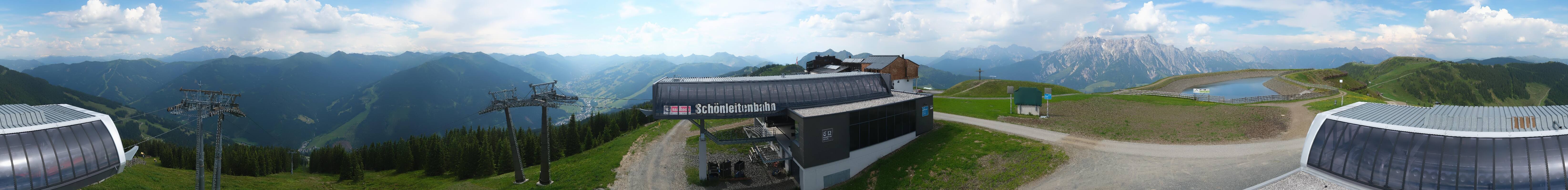 Archiv Foto Webcam Wildenkarkogel bei Saalbach