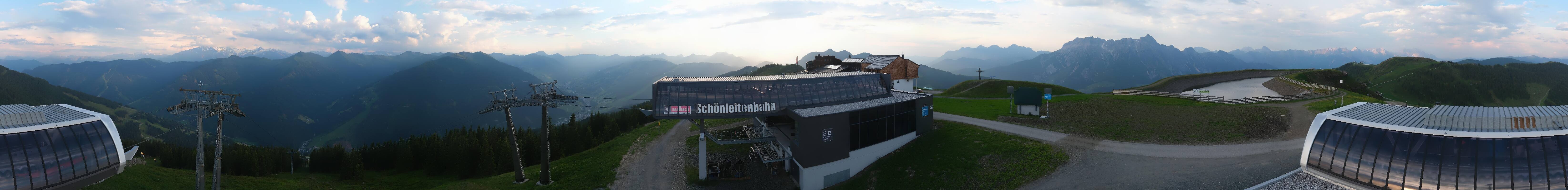 Archived image Webcam Wildenkarkogel (Saalbach)